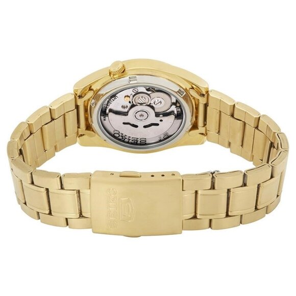 NWT Authentic Seiko Series 5 Automatic Black Dial Men's Watch - Picture 3 of 3